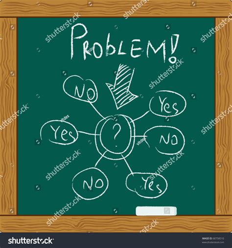 Problem Graph Diagram Stock Vector (Royalty Free) 68758510 | Shutterstock