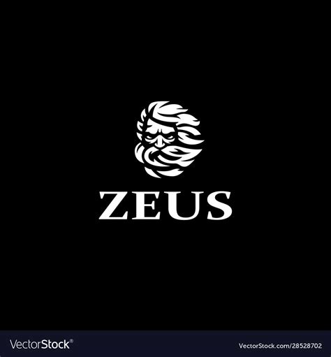 Greek God Zeus Royalty Free Vector Image Vectorstock