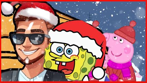 SpongeBob Peppa Pig Christmas Coffin Dance Song Mashup Ozyrys