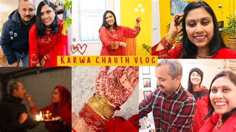 Karwa Chauth Vlog With Special T Youtube