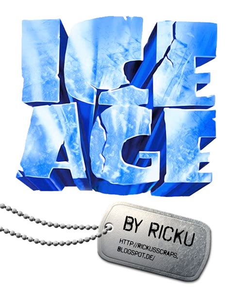 Ice Age Logo - Rendered by Rickulein on DeviantArt