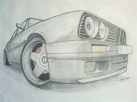 Bmw e30 drawing