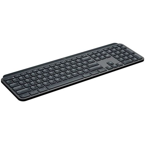 Teclado Sem Fio Logitech Mx Keys Bluetooth Receptor Unifying Usb Iluminação Inteligente 920