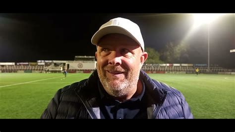 Bromley 2 1 Dorking Wanderers Andy Woodman Interview YouTube