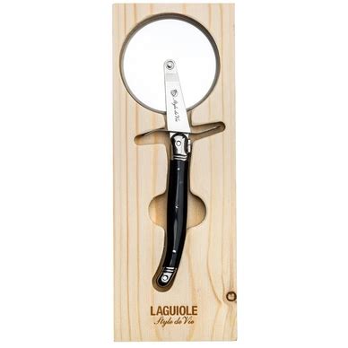 Pizza Cutter Laguiole Style De Vie Premium Line Black Cookwarestore