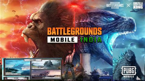 Godzilla Vs Kong Pubg Trailer Pubg Mobile X Godzilla Vs Kong Vs Vs