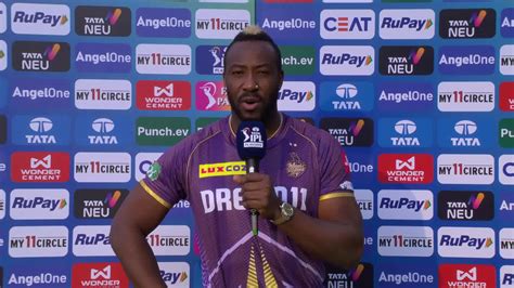 Watch Kkr Vs Srh Pre Match Interview Andre Russell Video Online Hd