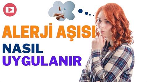 Alerji Aşısı Nasıl Uygulanır Prof Dr Ahmet Akçay YouTube