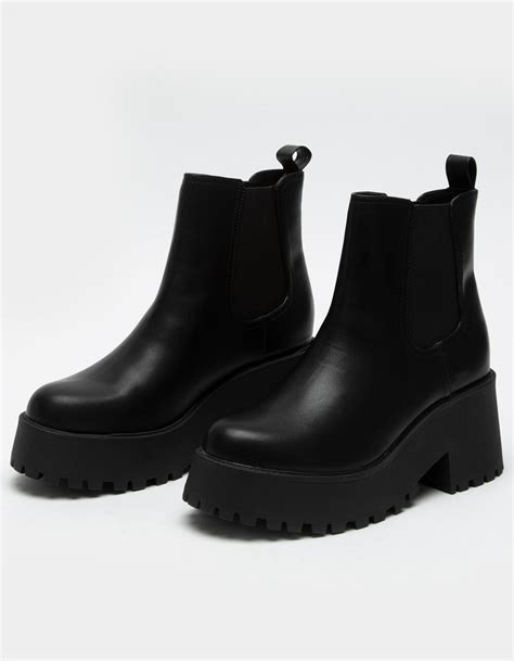 Soda Platform Womens Chelsea Boots Black Tillys