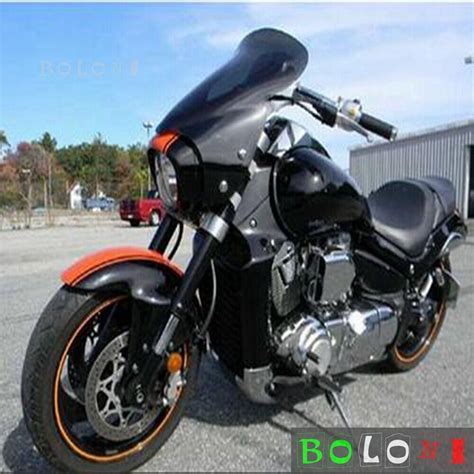 Black Windshield Windscreen For Suzuki Boulevard M R M M