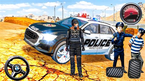 SUV AUDI Car HD Police Sim 2022 Cop Police Simulator Patrol Officers