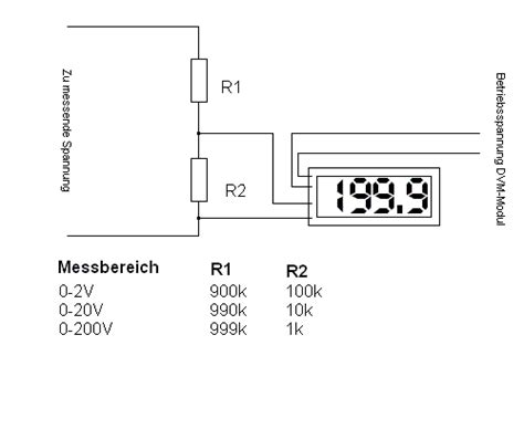 Voltmeter Reparatur