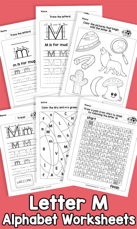 Letter M Worksheets Easy Peasy And Fun Membership