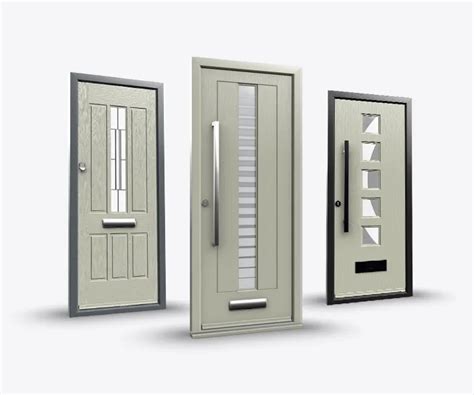 Pebble Grey Composite Doors Front Back Doors Rockdoor