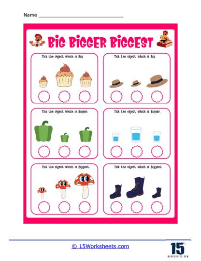 Kindergarten Measurement Worksheets 15