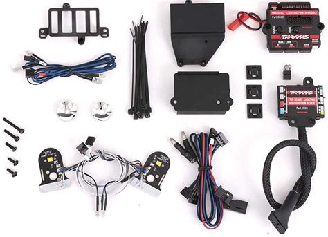 TRAXXAS PRO SCALE LICHTER SET CHEVY BLAZER TRX 4 MIT POWER SUPPLY