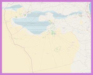 Carte Vierge Du Gouvernorat De K Bili