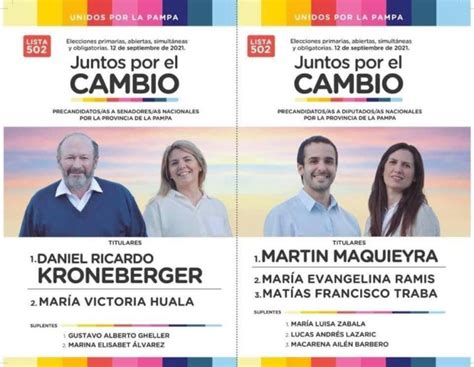 Fotos Se Dieron A Conocer Las Boletas De Juntos Por El Cambio La