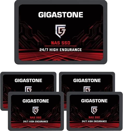 Amazon Gigastone Enterprise 512GB NAS SSD 5 Pack 24 7 High