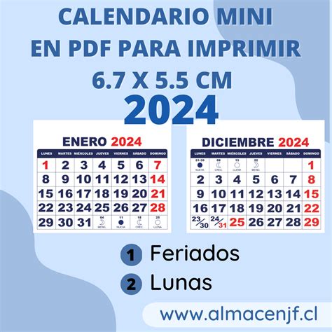 Calendario Mensual X Cm En Pdf Para Imprimir Almac N Jf