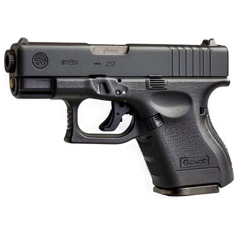 Download Glock 29 Sf 10mm Auto Compact Png Cqa