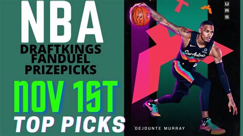 Nba Dfs Draftkings Fanduel Prizepicks Top Picks And Best Lineups For