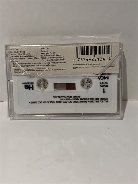 Reba By Reba Mcentire Cassette Laserlight For Sale Online Ebay