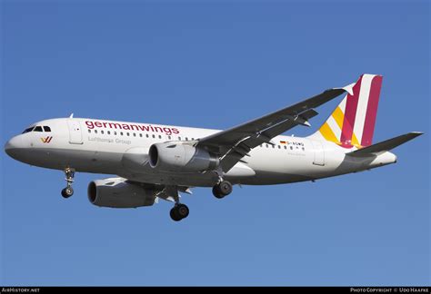 Aircraft Photo Of D AGWQ Airbus A319 132 Germanwings AirHistory