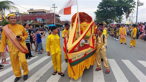 BARISAN PAWAI BUDAYA SMPN 1 TANJUNG PALASHUT KOTA TANJUNG SELOR KE