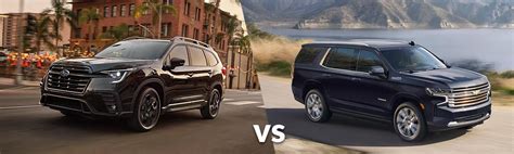 2024 Subaru Ascent Vs 2024 Chevy Tahoe Granite Subaru