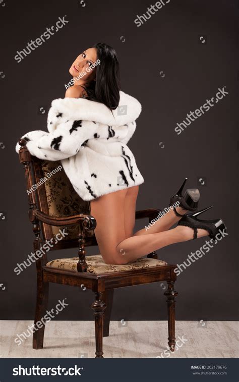 Young Sexy Woman Vintage Lingerie ภาพสตอก 202179676 Shutterstock