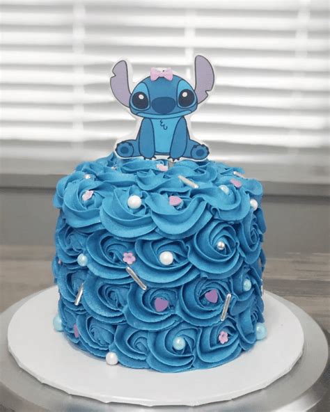 Stitch Birthday Cake Ideas Images (Pictures)