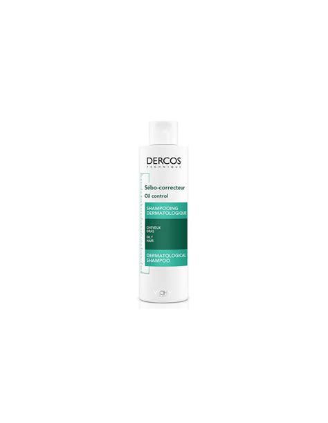 Vichy Dercos Shampooing Sebo Correcteur Cheveux Gras Ml