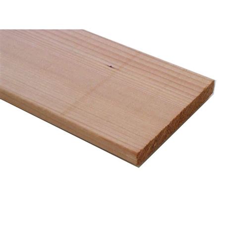 Mendocino Forest Products Redwood B Grade Heart Board Common 5 8 In