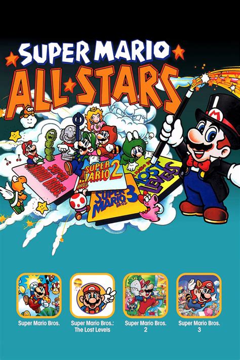 Super Mario All Stars Wallpapers Wallpaper Cave