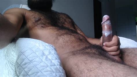 Hairy Man Masturbates Pre Cum Big White Cream On Cock Pornhub Gay