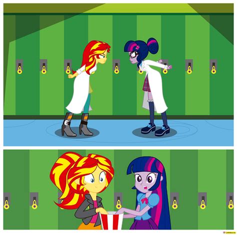 Sunset Shimmer vs Twilight Sparkle by CoNiKiBlaSu-fan on DeviantArt