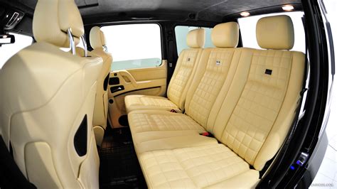 2014 Brabus 800 G Based On Mercedes G Class Interior Rear Seats Caricos