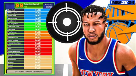 How To Make The PERFECT Jalen Brunson Build In NBA 2K24 YouTube