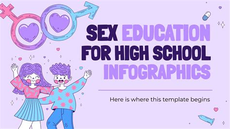 Sex Education For High School Infographics Google Slides