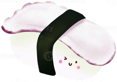 Different Kawaii Sushi 27187964 Png