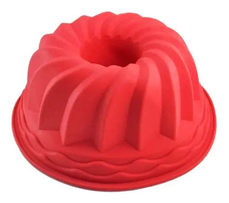 Forma De Silicone Para Bolos Tortas Prática Redonda Vazada MercadoLivre