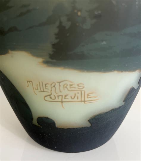 Proantic Vase Muller Freres Lun Ville