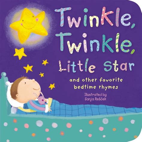 Padded Nursery Rhyme Board Books Twinkle Twinkle Little Star And