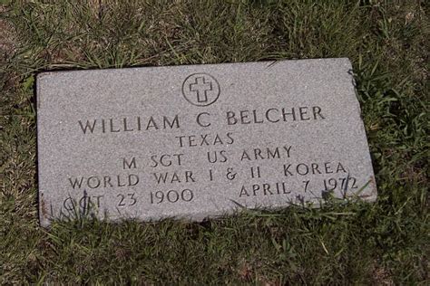 William Clint Belcher 1900 1972 Find A Grave Memorial