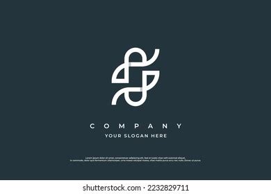 Letter Os Logo Logo Design Vector Stock Vector (Royalty Free ...