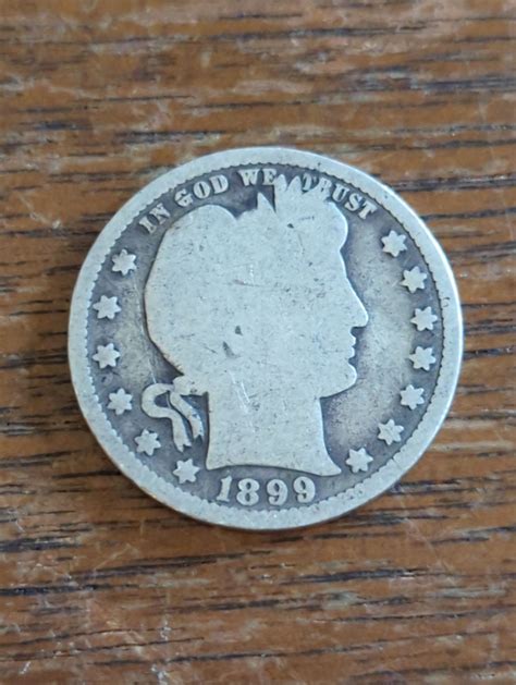 1899 Barber Quarter For Sale Buy Now Online Item 772219