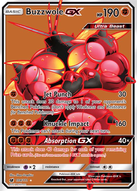 Buzzwole Gx Crimson Invasion Ultra Rare Pokemon Tcg Digitaltq