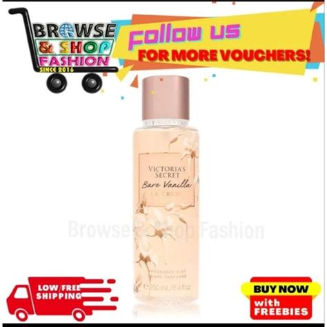 VICTORIA S SECRET BARE VANILLA LA CREME FRAGRANCE MIST 250ML Lazada PH