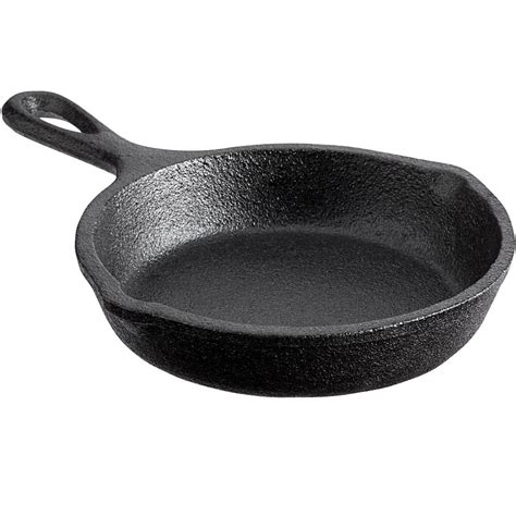 Valor 5 Pre Seasoned Mini Cast Iron Skillet 12case